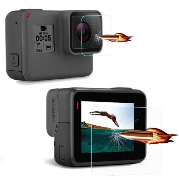 

Защитное стекло для линзы и экрана GoPro HERO7, HERO6 и HERO5 Black SHOOT XTGP350B