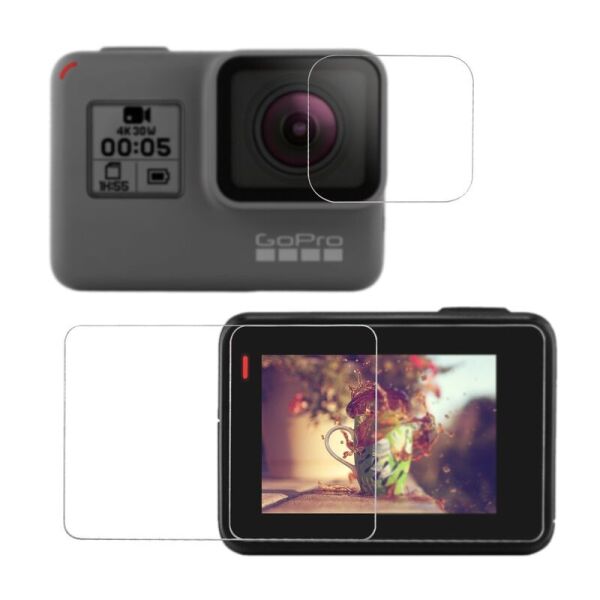 

Защитная пленка для линзы и дисплея GoPro HERO7, HERO6 и HERO5 Black Telesin GP-FLM-005