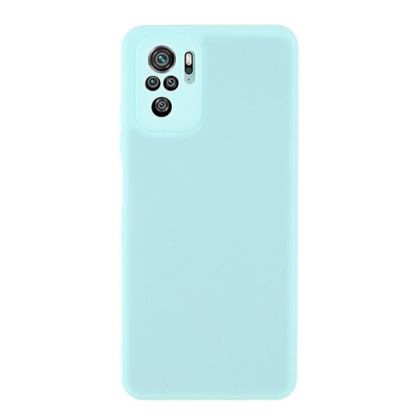 

Силиконовый бампер для Xiaomi Redmi Note 10, Soft Case, Бирюзовый