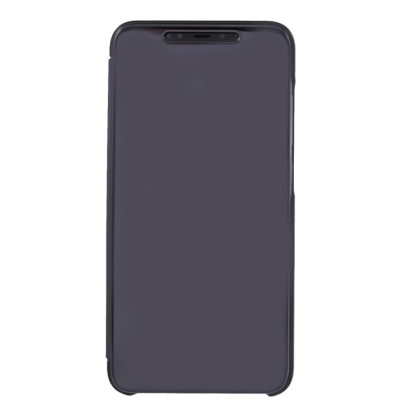 

Чехол книжка для Xiaomi Mi 8 Pro боковой с зеркальной крышкой, черный