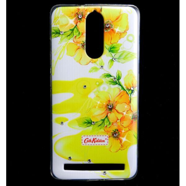 

Чехол накладка для Lenovo Vibe K5 Note A7020 силиконовый Diamond Cath Kidston, Sun Flowers