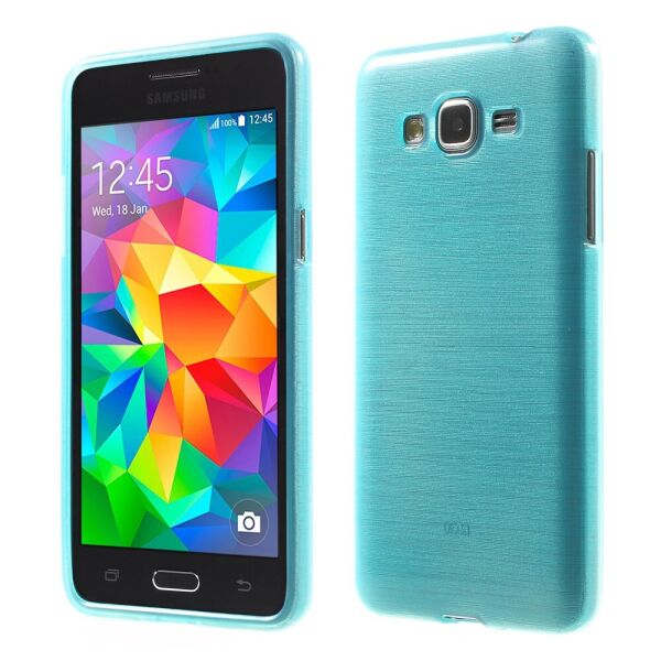 

Чехол накладка на Samsung Galaxy Grand Prime SM-G530H, TPU Pearl Style Голубой