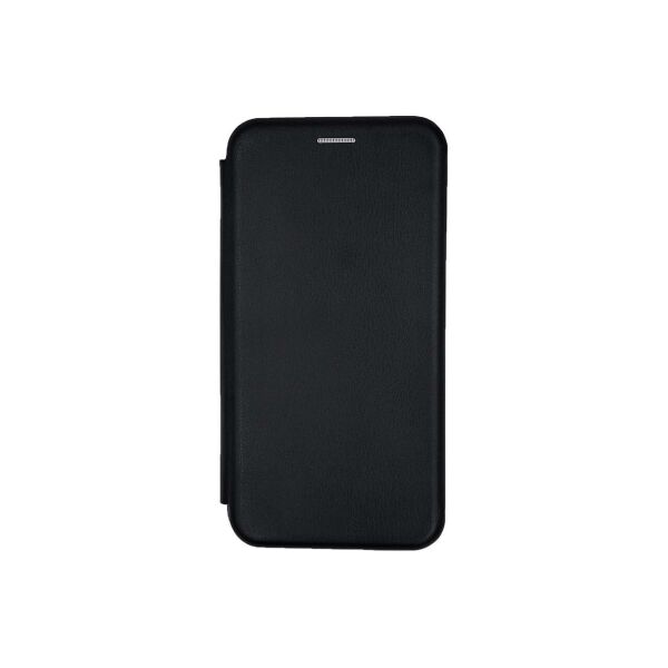 

Чехол книжка для Huawei P40 Lite боковой с отсеком для визиток, Slim Case, Черный