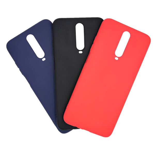 

Комплект чехлов для Xiaomi Redmi Mi 10T, Fresh Series (Черный, Красный, Синий)