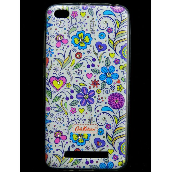 

Чехол накладка для Xiaomi Redmi 4A силиконовый Diamond Cath Kidston, Цветочная фантазия