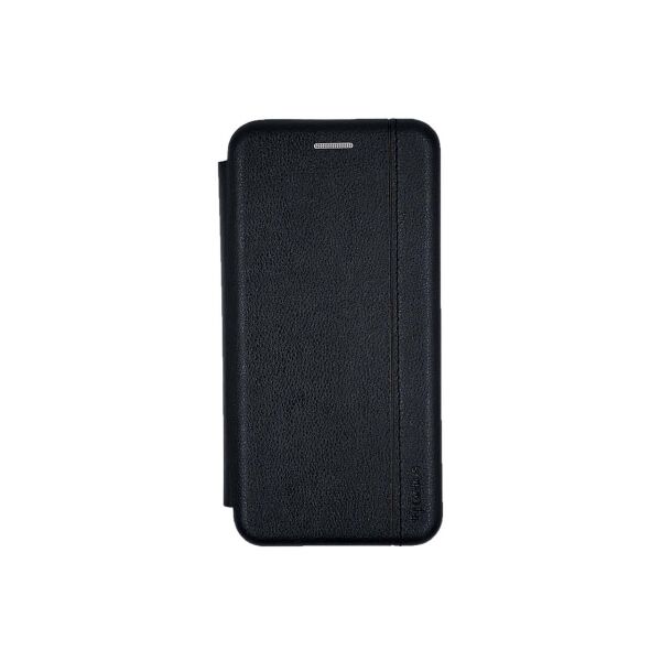 

Чехол книжка для Samsung Galaxy A01 A015 боковой из натуральной кожи, Gelius, черный