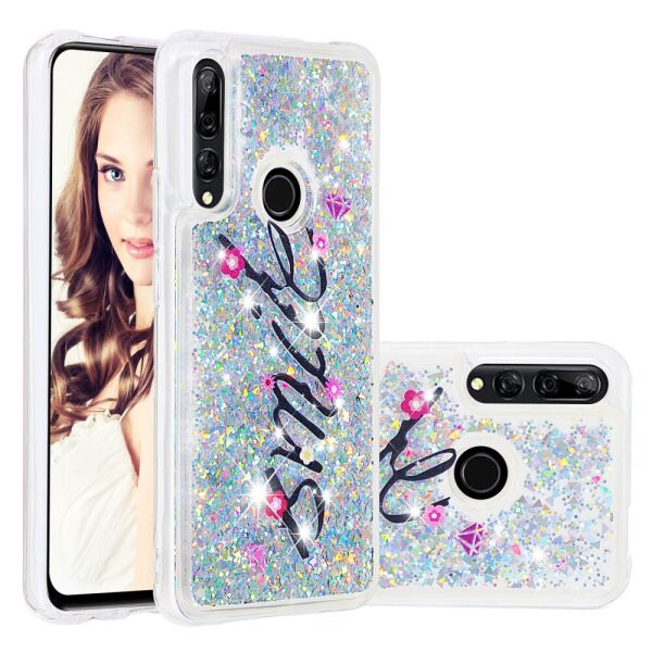 

Чехол накладка для Huawei P Smart Z силиконовый Aqua Series, Smile