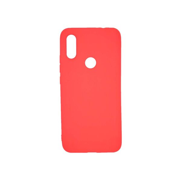 

Чехол накладка для Xiaomi Redmi 7 силиконовый матовый, Fresh Series, Красный