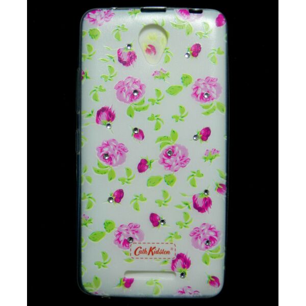 

Чехол накладка для Lenovo A5000 силиконовый Diamond Cath Kidston, Королевский пион