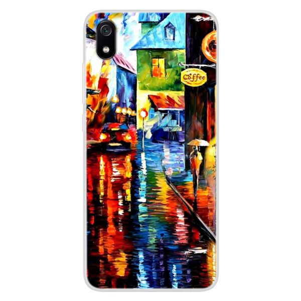 

Чехол накладка для Xiaomi Redmi 7A силиконовый, Рисунок красками
