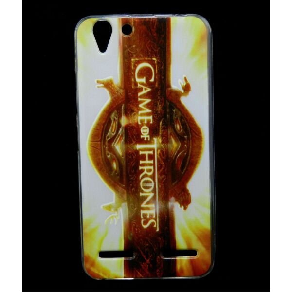 

Чехол накладка для Lenovo A6020 Vibe K5 Plus силиконовый с рисунком, Game of Thrones