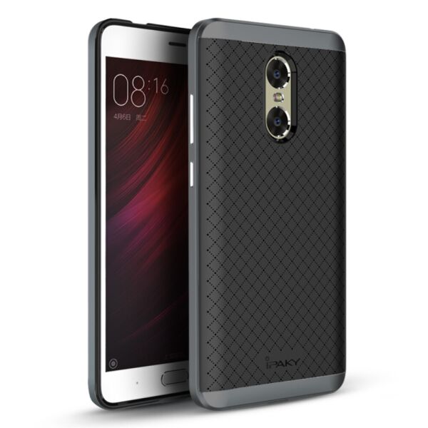 

Чехол накладка для Xiaomi Redmi PRO силиконовый с пластиком, IPAKY Серый