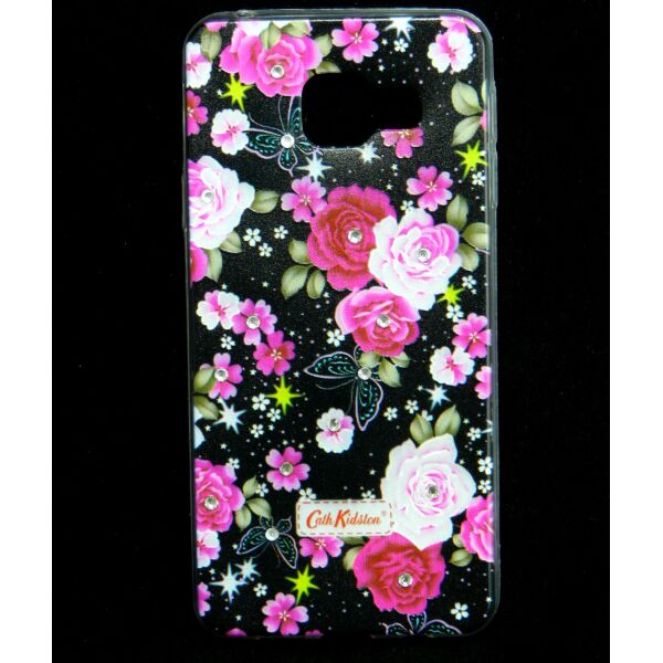 

Чехол накладка для Samsung Galaxy A3 2016 SM-A310 силиконовый Diamond Cath Kidston, Ночные розы