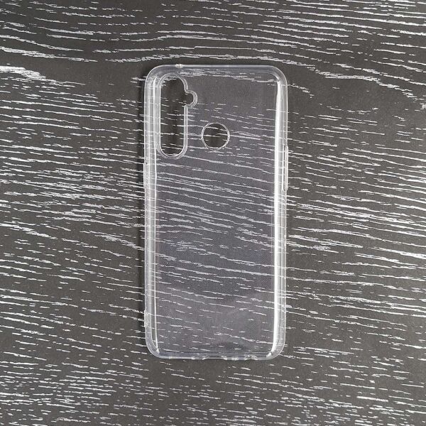 

Чехол накладка для Realme 5 Pro RMX1971 силиконовый, Air Case, Прозрачный