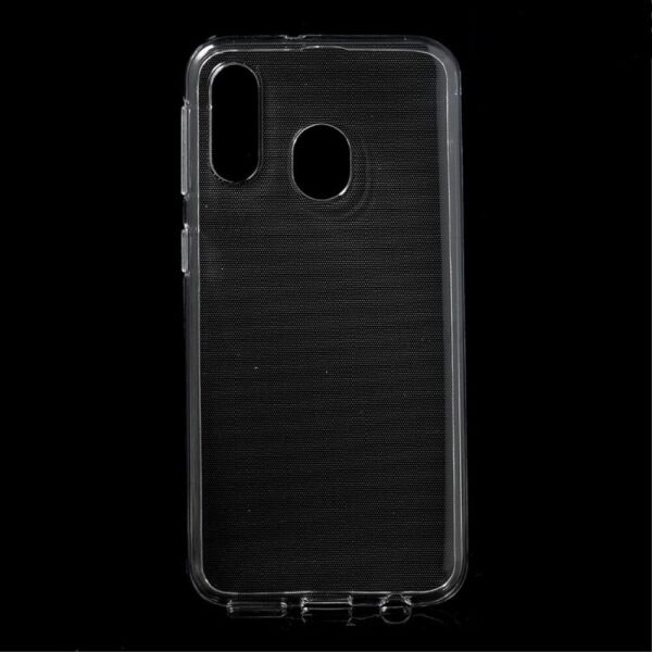 

Чехол накладка для Samsung Galaxy A40 A405FD силиконовый, Прозрачный