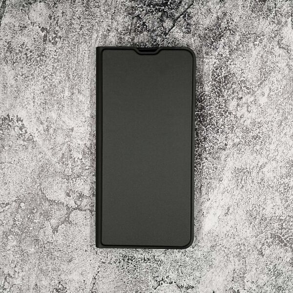 

Чехол книжка для Samsung Galaxy M32 M325 боковой, Rubber Case, Черный