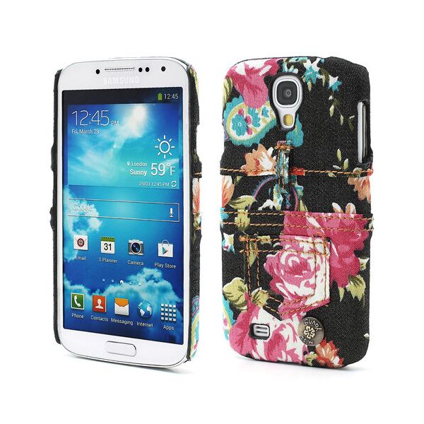 

Чехол пластиковый на Samsung Galaxy S 4 IV i9500 "Jeans Fashion", черный