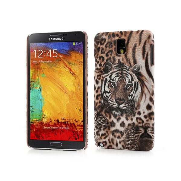 

Чехол накладка пластиковый на на Samsung Galaxy Note 3 N9000, "Тигр"