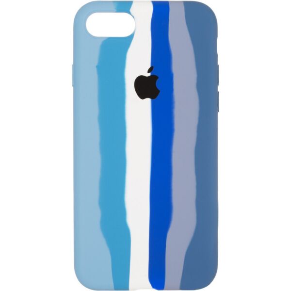 

Чехол для iPhone SE 2020 силиконовый с микрофиброй внутри, Aquamarine