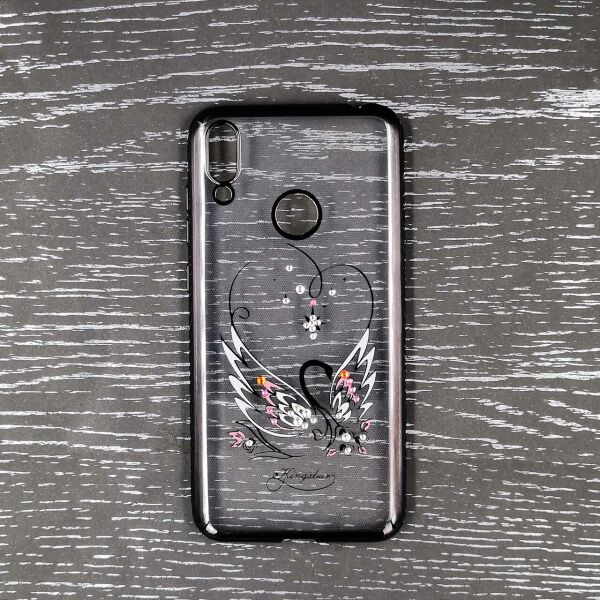 

Чехол накладка для Huawei Y7 2019 силиконовый Beckberg Breathe seria, Лебедь