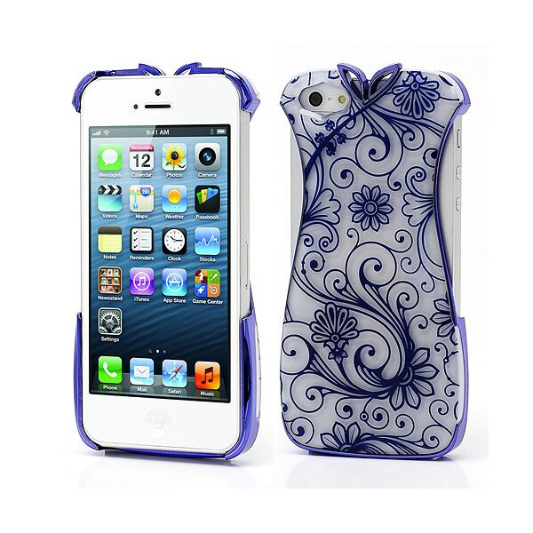 

Женский пластиковый чехол на iPhone 5, Синее платье