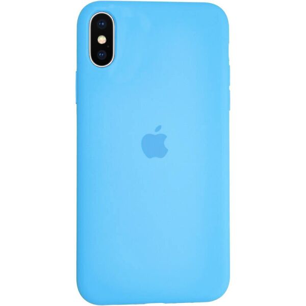 

Чехол Silicone Case для iPhone X силиконовый, Marine Blue