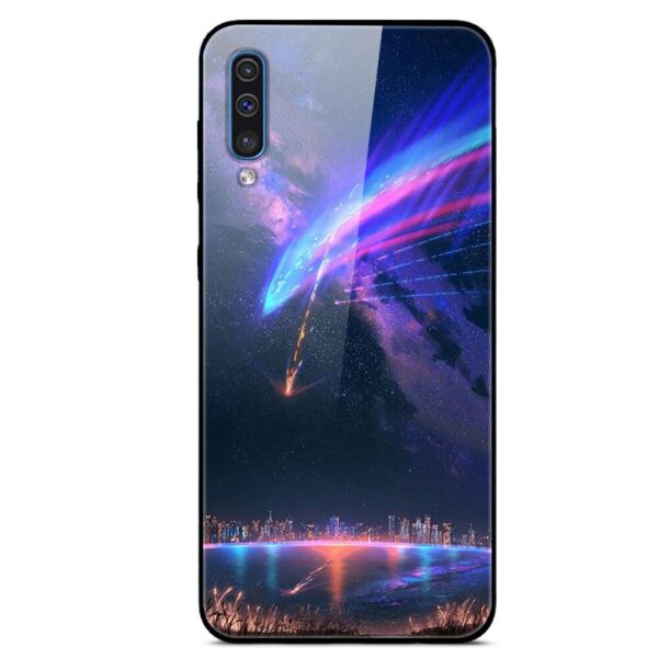 

Чехол накладка для Samsung Galaxy A30S A307F с зеркальной поверхностью, Aurora