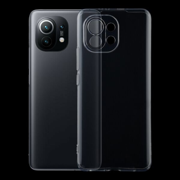 

Чехол накладка для Xiaomi Mi 11 силиконовый ультратонкий, Air Case, Прозрачный