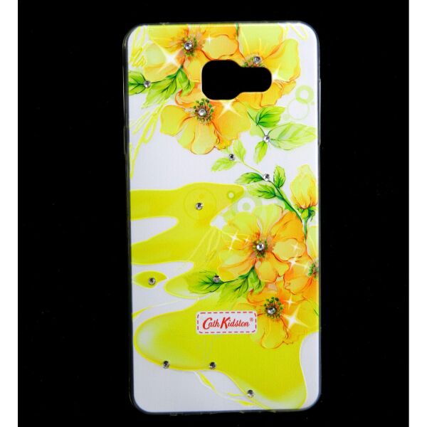 

Чехол накладка для Samsung Galaxy A7 2016 A710 силиконовый Diamond Cath Kidston, Sun Flowers