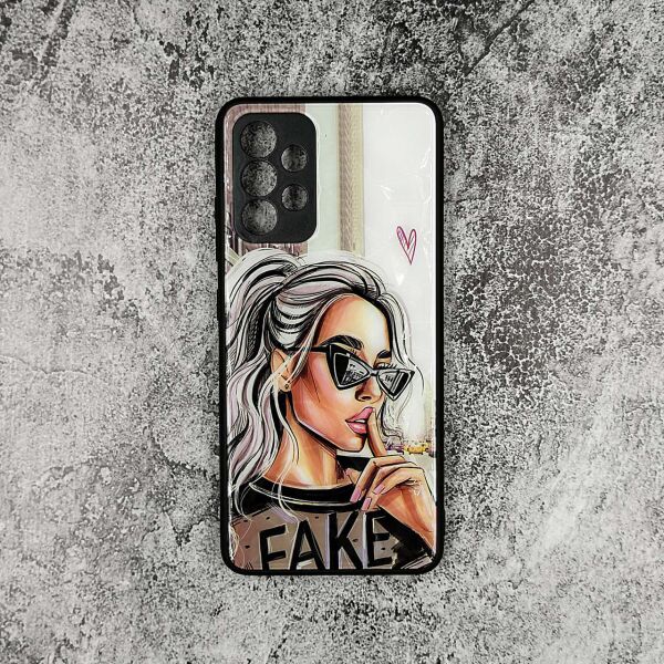 

Женский чехол для Samsung Galaxy A32 A325 пластиковый с силиконовыми бортиками, Секрет