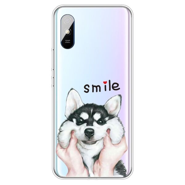 

Чехол для Xiaomi Redmi 9A силиконовый, Smile Dog