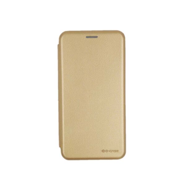 

Чехол книжка для Xiaomi Mi8 боковой, G-Case Ranger Series, золотистый