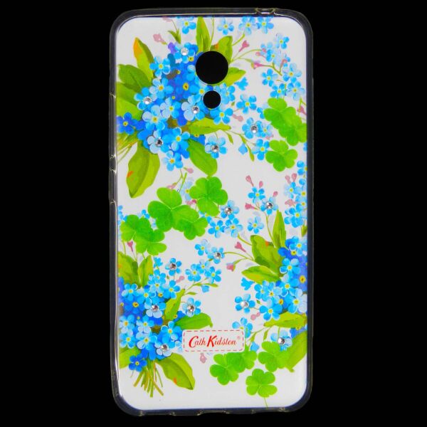 

Чехол накладка для Meizu M5c силиконовый Diamond Cath Kidston, Прекрасные незабудки