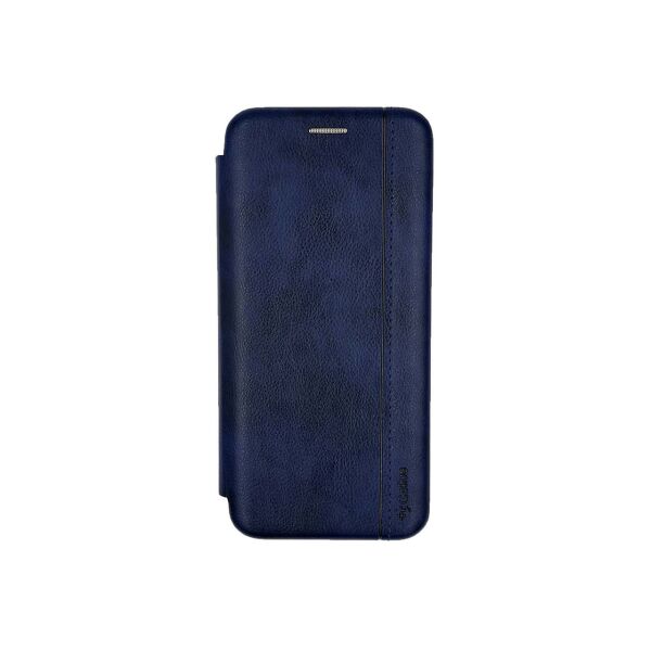 

Чехол книжка для Samsung Galaxy A31 A315F боковой из натуральной кожи, Gelius, Синий