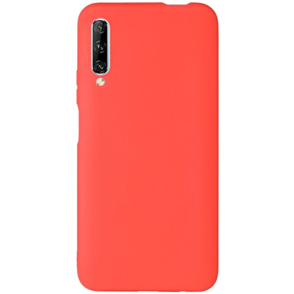 

Чехол накладка для Huawei P Smart Pro силиконовый матовый, Fresh Series, Красный