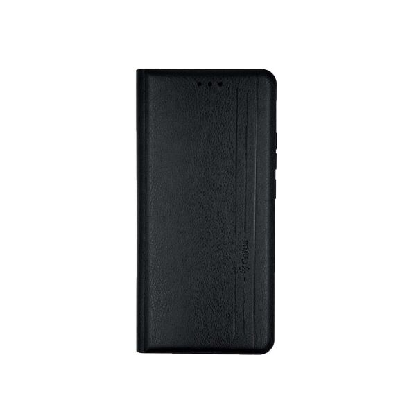 

Чехол книжка для Samsung M51 M515F боковой из натуральной кожи, Gelius, Vertical Lines, Черный