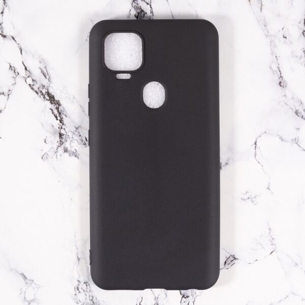 

Чехол для ZTE Blade V2020 силиконовый бампер матовый (ЗТЕ Блейд В2020), Черный