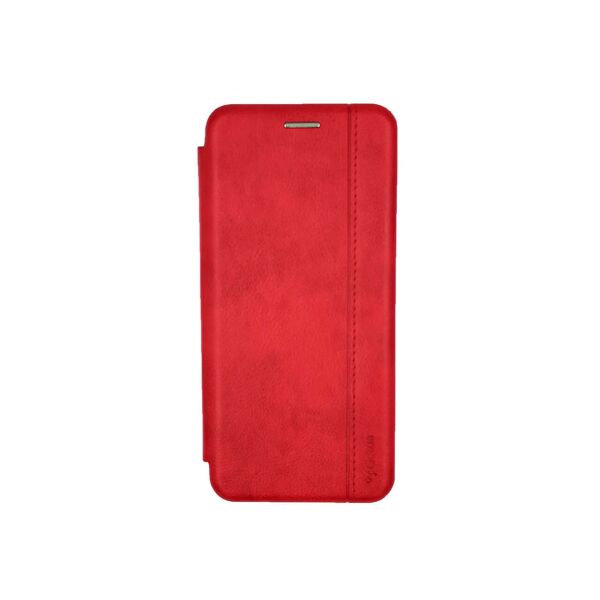 

Чехол книжка для Samsung Galaxy A31 A315F боковой из натуральной кожи, Gelius, Красный