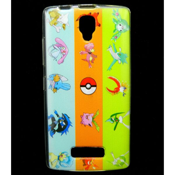 

Чехол накладка для Lenovo A2010 силиконовый с рисунком, PokéBall
