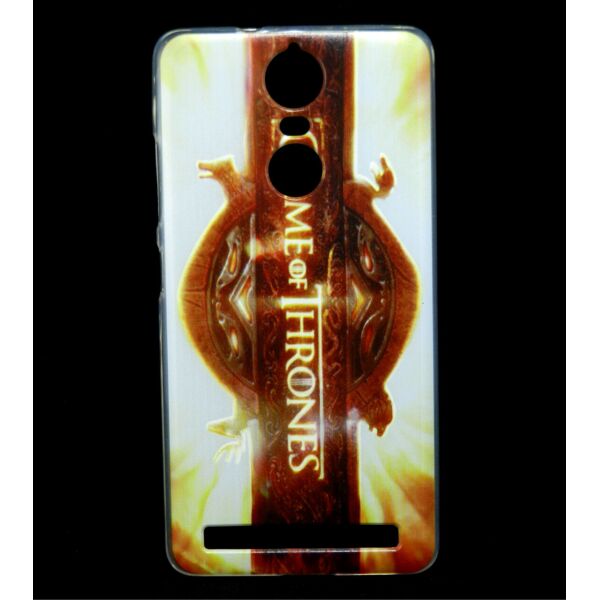 

Чехол накладка для Lenovo Vibe K5 Note A7020 силиконовый с рисунком, Game of Thrones