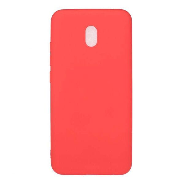 

Чехол накладка для Xiaomi Redmi 8a силиконовый матовый, Fresh Series, Красный