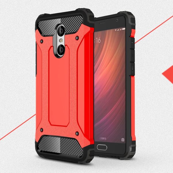 

Чехол накладка для Xiaomi Redmi Pro противоударный, Spider красный