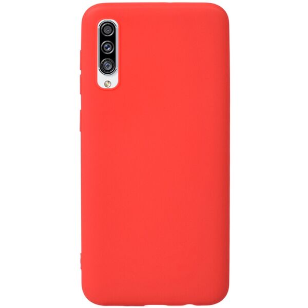 

Чехол накладка для Samsung Galaxy A50 A505FD силиконовый матовый, Fresh Series, Красный