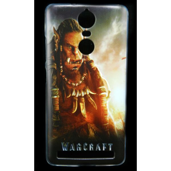 

Чехол накладка для Lenovo Vibe K5 Note A7020 силиконовый с рисунком, Warcraft Durotan