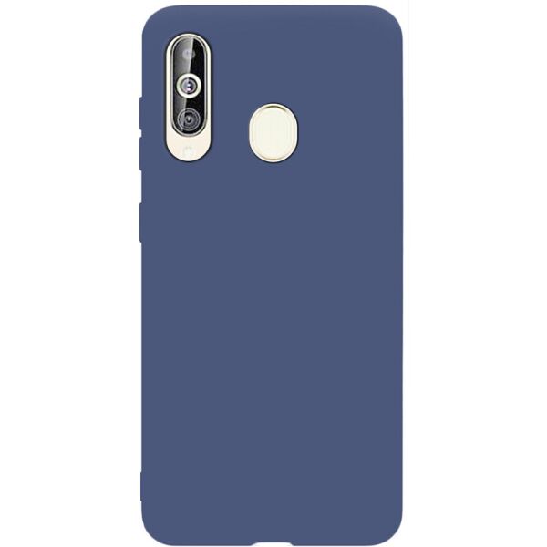 

Чехол накладка для Samsung Galaxy A60 A6060 силиконовый матовый, Fresh Series, синий