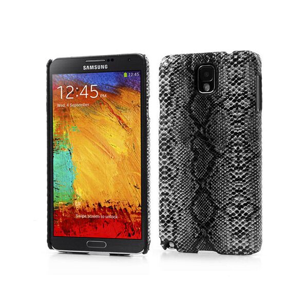 

Чехол накладка пластиковый на Samsung Galaxy Note 3 N9000, "Серая змея"