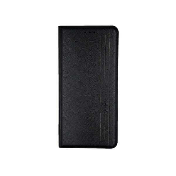 

Чехол книжка для Oppo A53 боковой из натуральной кожи, Gelius, Vertical Lines, Черный