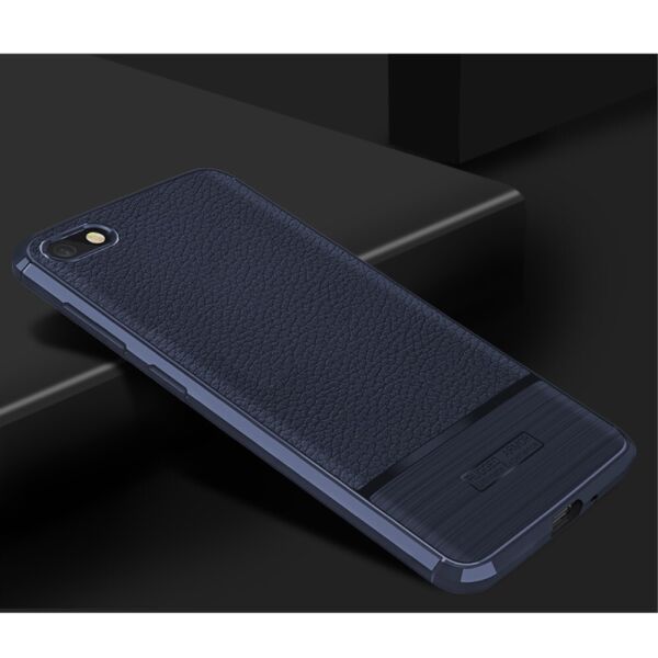 

Чехол накладка для Huawei Y5 2018 силиконовый, Armor, темно-синий