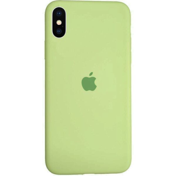 

Чехол Silicone Case для iPhone XS силиконовый, Авокадо