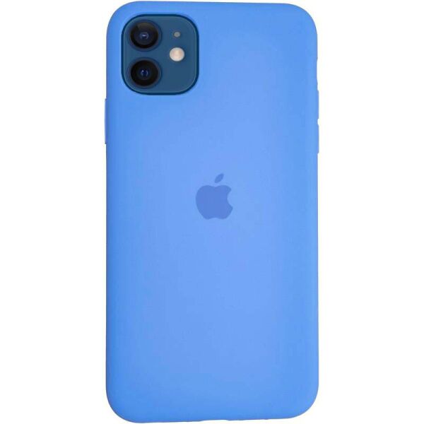 

Чехол Silicone Case для Apple iPhone 12 Mini силиконовый, Marine blue